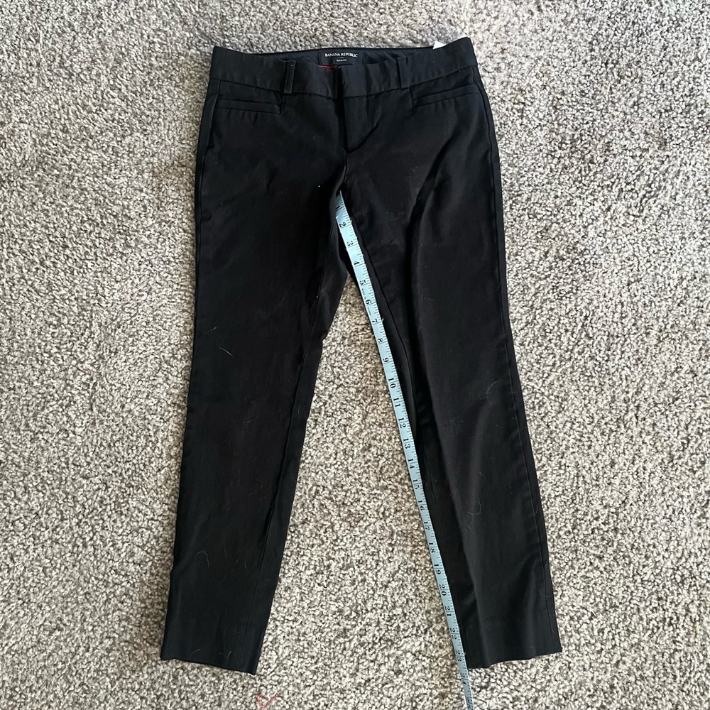 Banana Republic Black Pants 00P Sloan